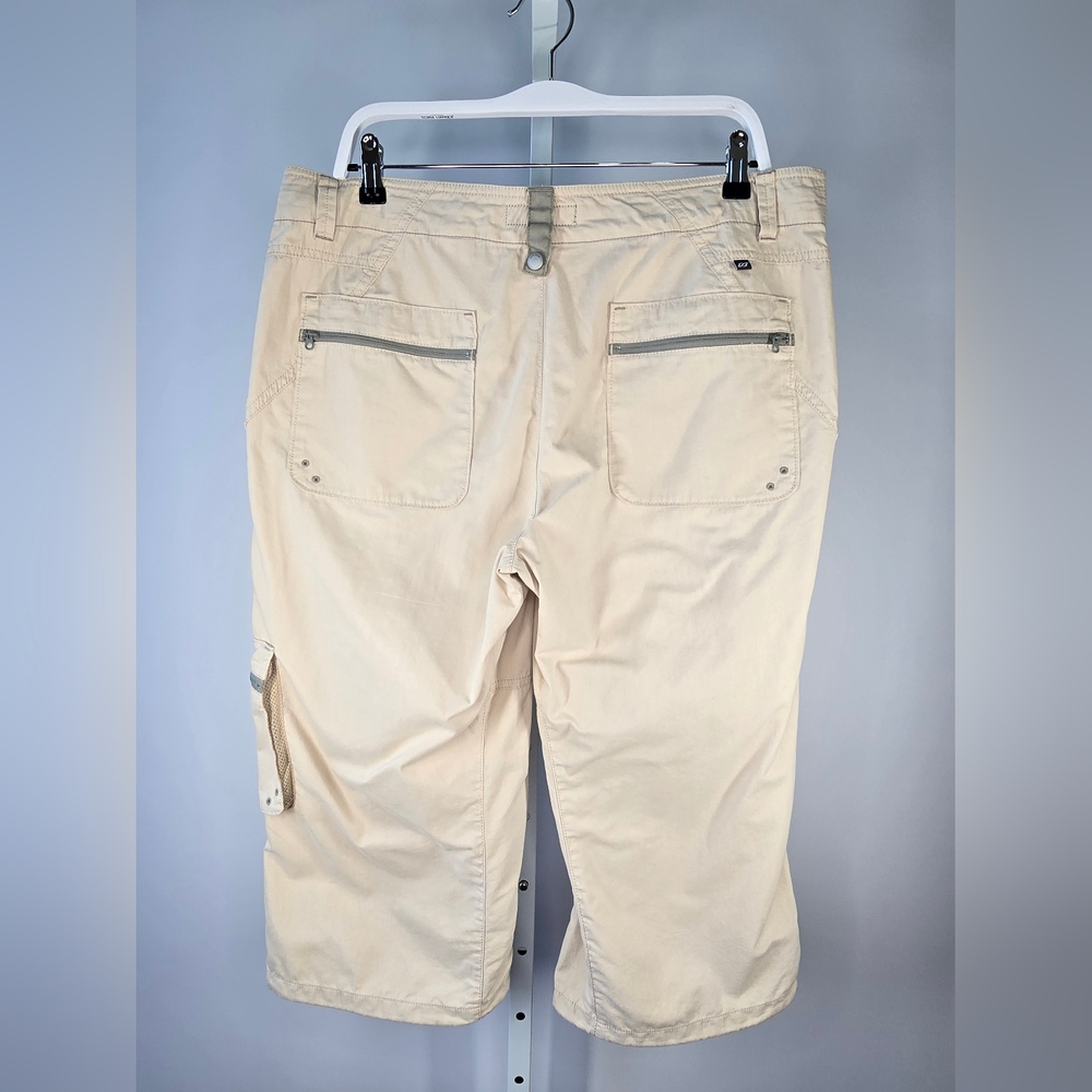 Eddie Bauer Sport Cotton/Nylon Capri Pants Women's Size 14 NWT - Picture 2 of 7